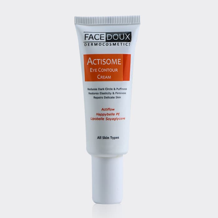 کرم دورچشم پنج کاره اکتیزوم فیس دوکس Face Doux Actisome Eye Contour Cream 15ml