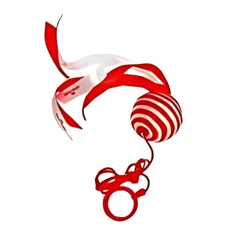 اسباب بازی گربه رویال کنین مدل توپ بنددار (اورجینال)