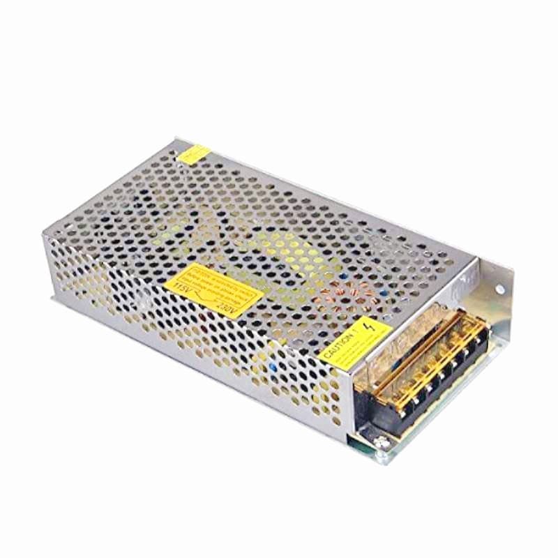 آداپتور 12V 10A فلزی صنعتی