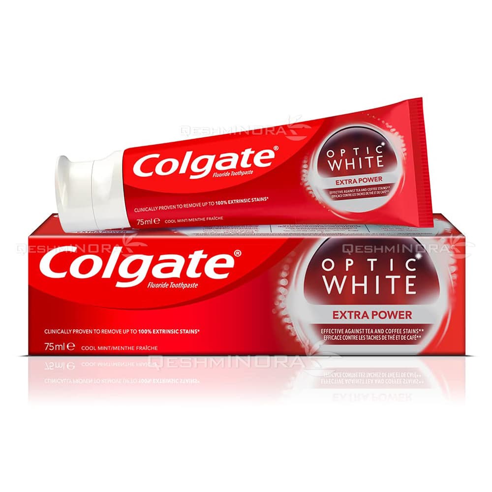 خمیر دندان کلگیت اکسترا پاور Colgate Optic White Extra Power