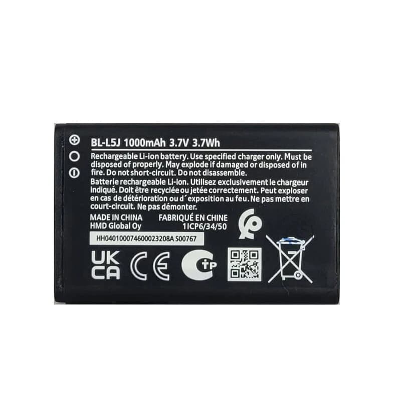 باتری موبایل اورجینال نوکیا Nokia BL-L5j