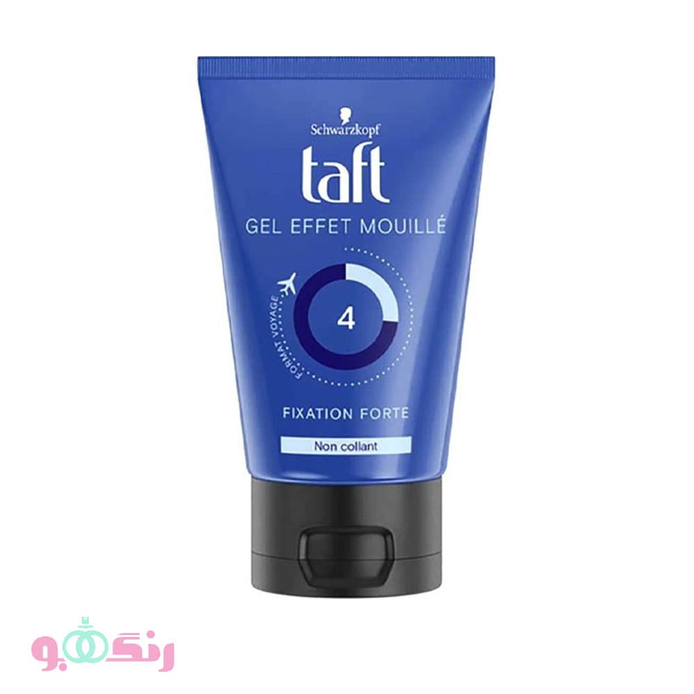 ژل مو تيوپي تافت Taft شماره 4 (آبي) حجم 100 ميلي ليتر — تصویر ۲