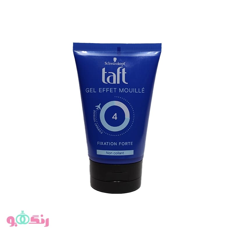 ژل مو تيوپي تافت Taft شماره 4 (آبي) حجم 100 ميلي ليتر — تصویر ۳
