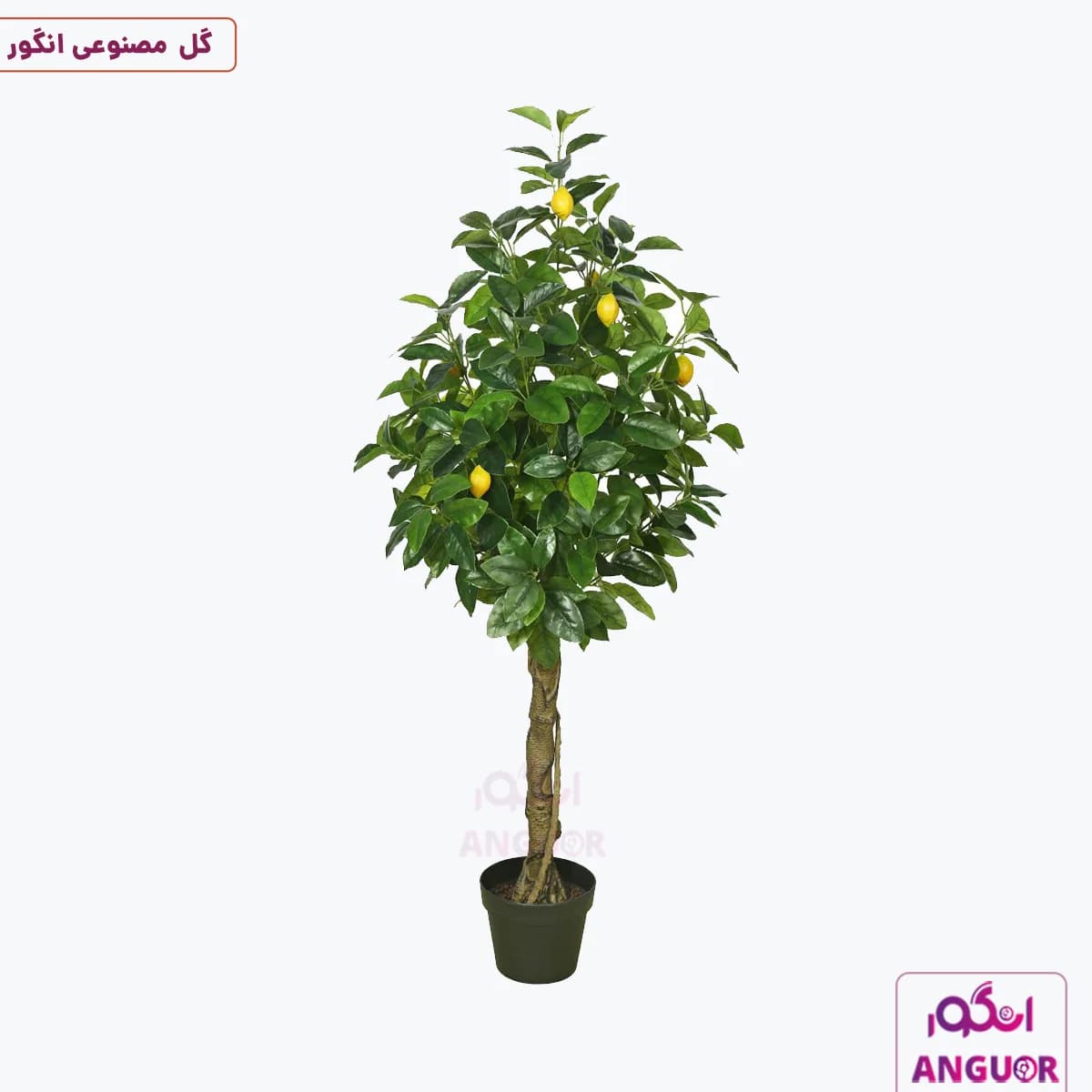 گلدان درخت لیمو مصنوعی