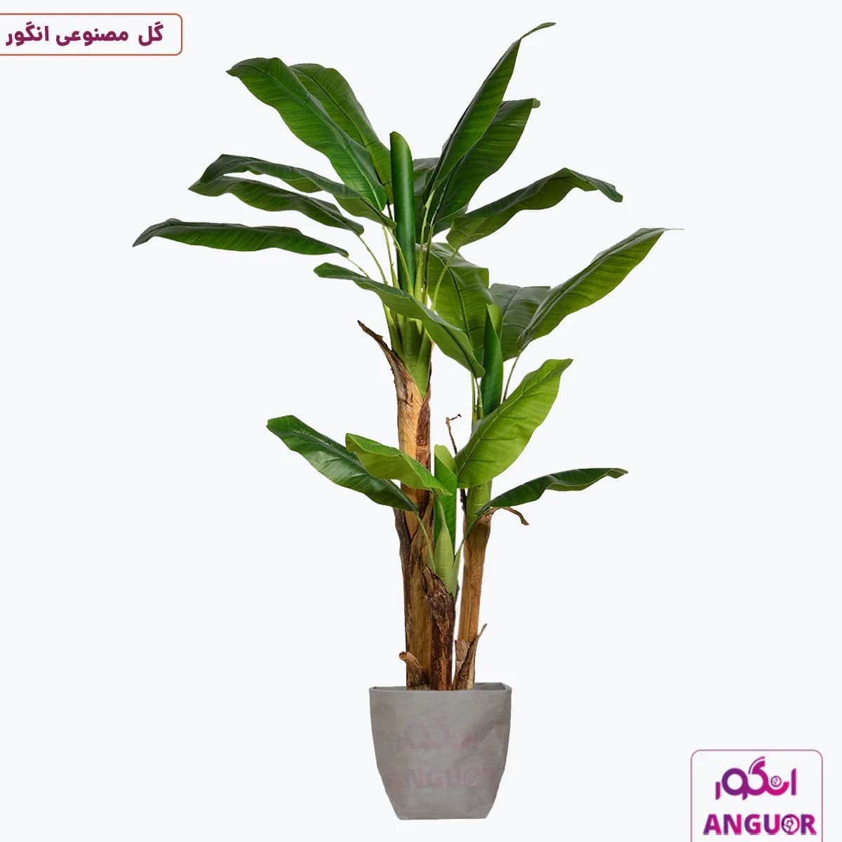 گلدان درخت مصنوعی موز (وارداتی)