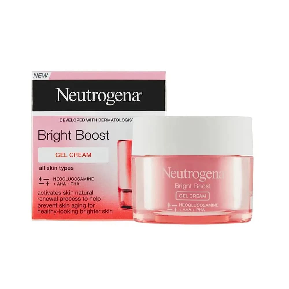 کرم آبرسان شب نیتروژینا Neutrogena مدل Bright Boost حجم 50 میلی لیتر — تصویر ۸