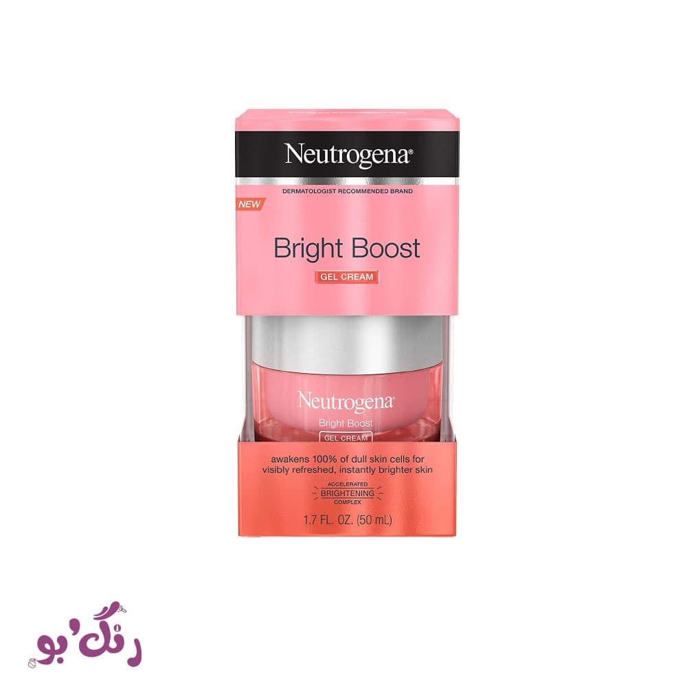 کرم آبرسان شب نیتروژینا Neutrogena مدل Bright Boost حجم 50 میلی لیتر — تصویر ۲