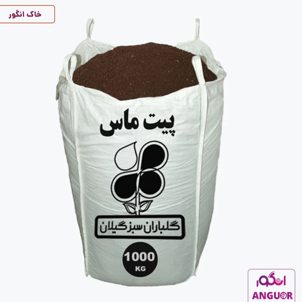 پیت ماس گلباران سبز گیلان وزن 1000 کیلوگرم — تصویر ۲
