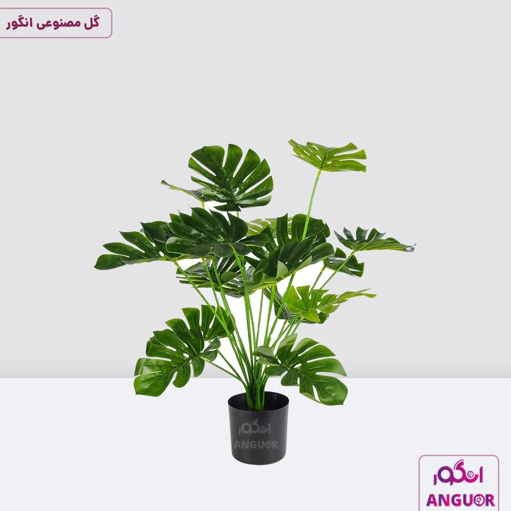 گلدان مصنوعی وارداتی برگ انجیری (100 تا 130 سانتی) — تصویر ۲