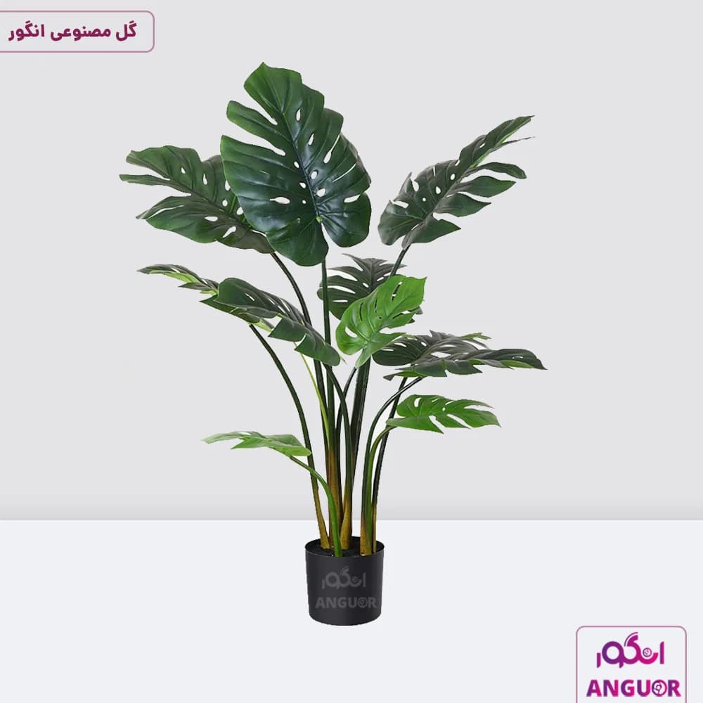 گلدان مصنوعی وارداتی برگ انجیری (150 تا 170 سانتی) — تصویر ۲