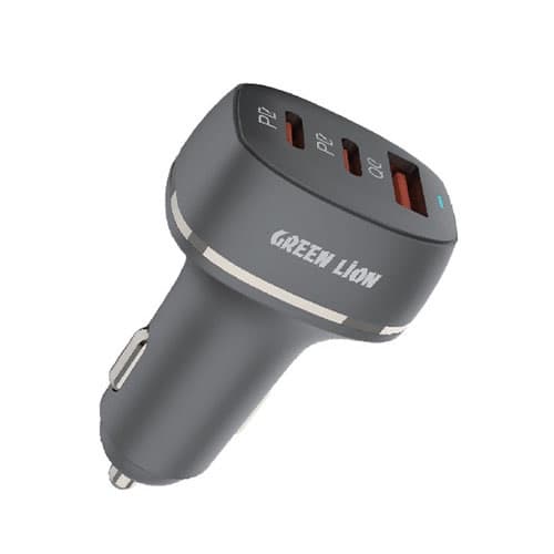 شارژر فندکی Green Lion QC+PD+PD 50W