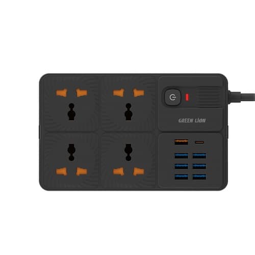 چندراهی شارژر رومیزی Green Lion Power Socket