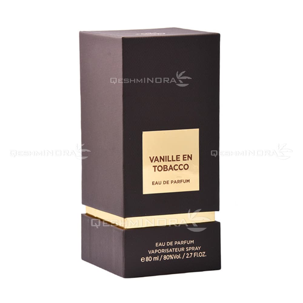 ادکلن وانیلین توباکو فرگرانس ورد Vanille En Tobacco Fragrance World — تصویر ۳