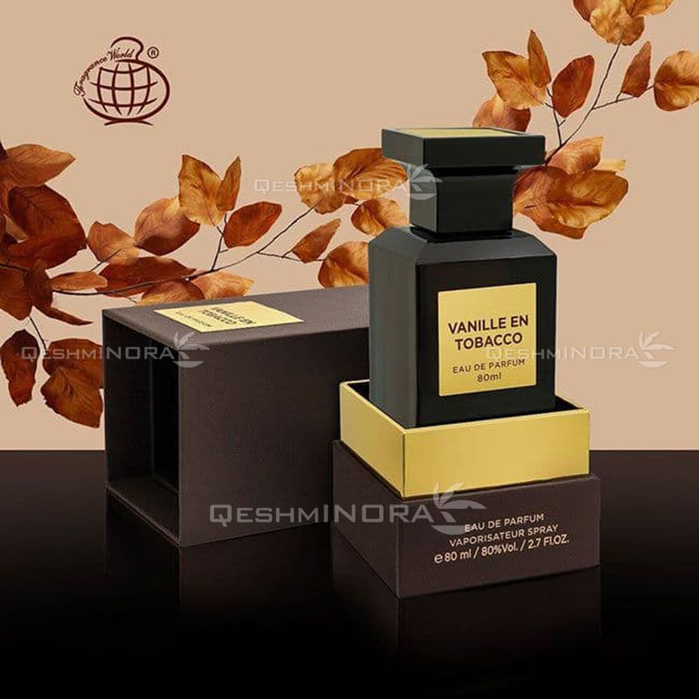 ادکلن وانیلین توباکو فرگرانس ورد Vanille En Tobacco Fragrance World — تصویر ۵