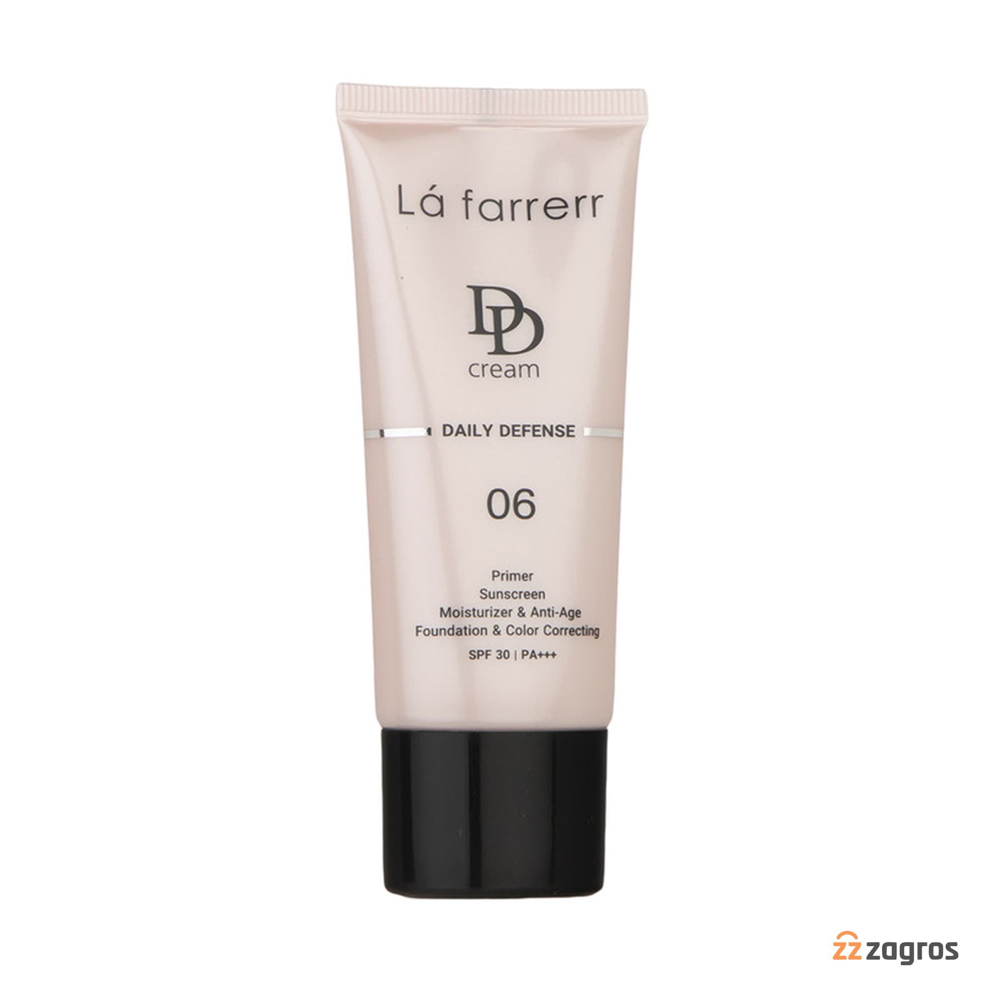 دی دی کرم لافارر SPF30 شماره 06 رنگ کاراملی مناسب انواع پوست 33 میل — تصویر ۳