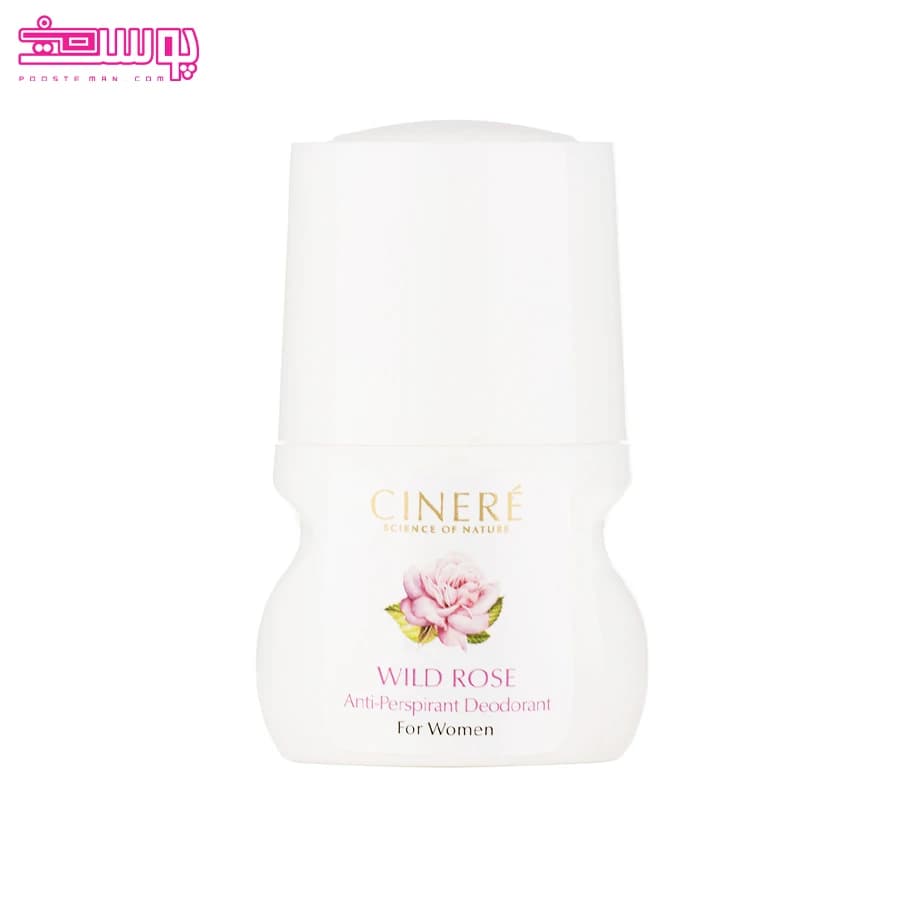 رول ضد تعریق دئودورانت زنانه سینره مدل Wild Rose با رایحه خنک 50 میل — تصویر ۳