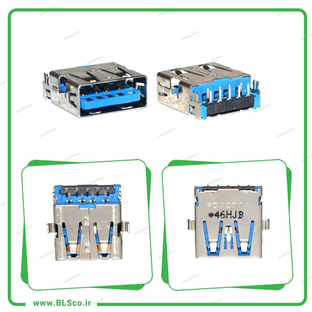 سوکت USB3 لپ تاپ کد 550