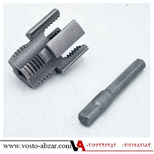 قلاویز و حدیده دو طرفه سردریلی لوله سبز PVC سایز 1/2 اینچ مدل GONGJU