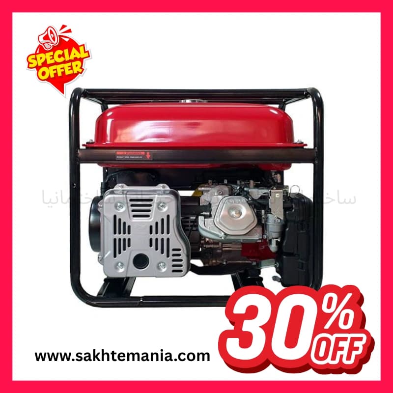 موتور برق ۸ کیلووات هوندا رپس اصل | خرید موتور برق HONDA با گارانتی + 30%تخفیف + خرید موتور برق هوندا از نمایندگی + موتور برق خانگی اداری — تصویر ۴