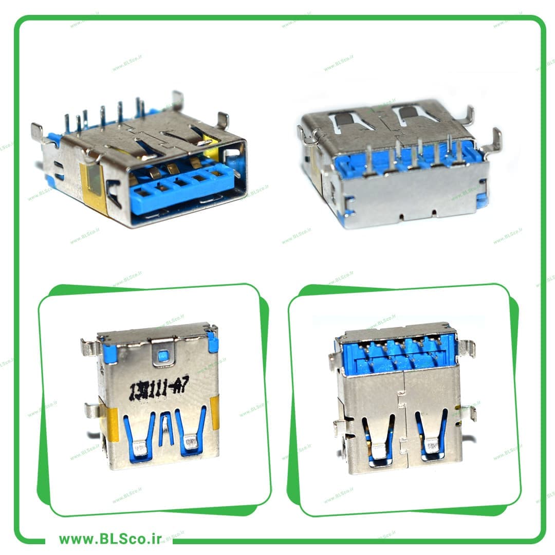 جک USB3 لپ تاپ کد 548
