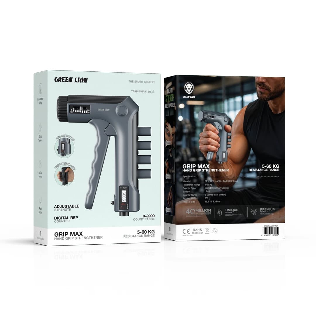 تقویت کننده پنجه دست گرین لاین Grip Max مدل GNGRMAXSTRGY — تصویر ۳