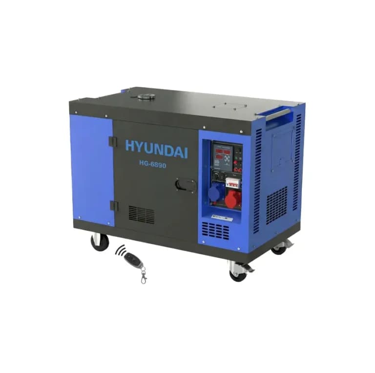 موتور برق دیزلی برند هیوندای کد HG-6890