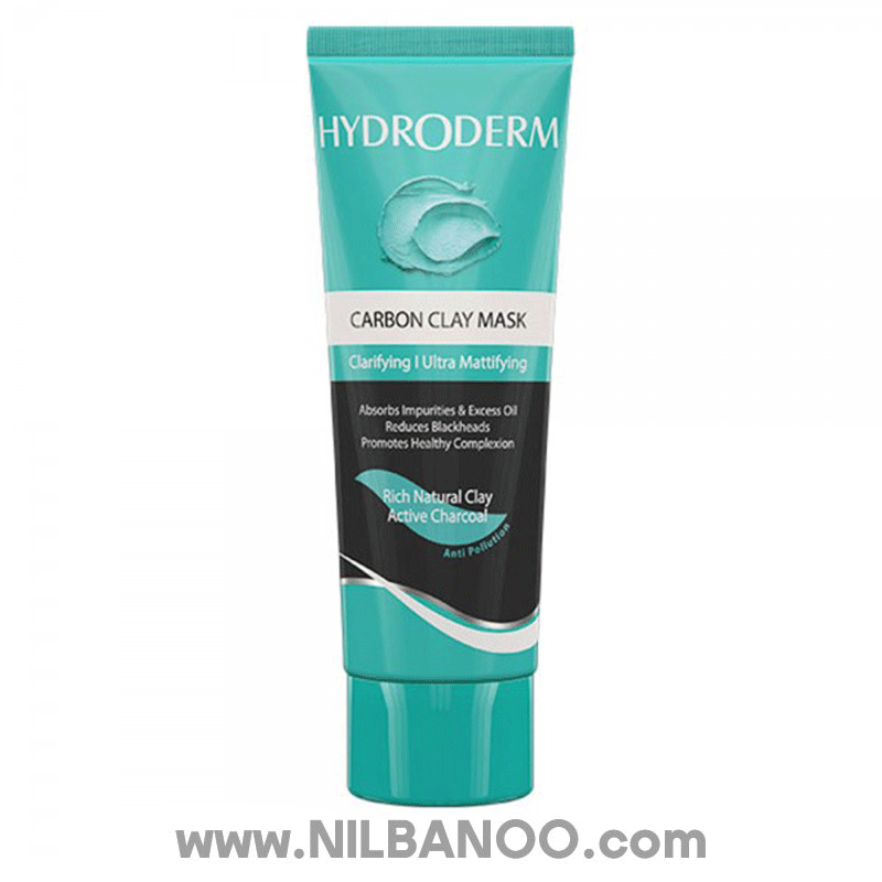ماسک خاک رس و کربن فعال پاک کننده قوی هیدرودرم مناسب پوست چرب و مختلط 100 میل — تصویر ۶