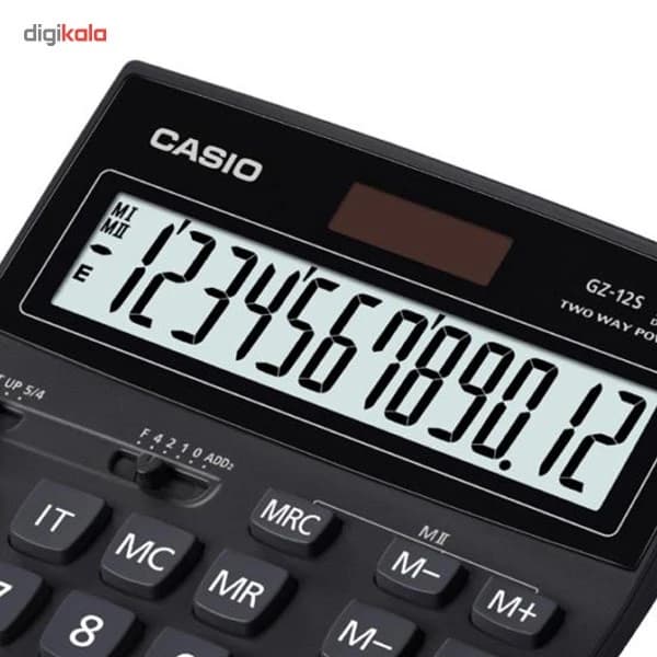 ماشین حساب کاسیو GZ-12S — تصویر ۴