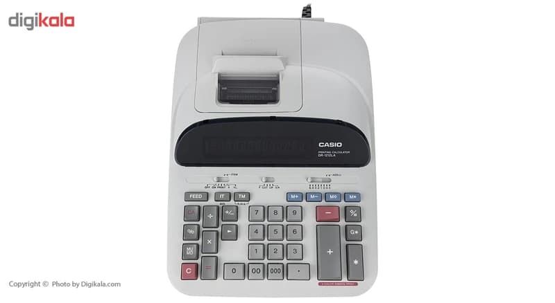 ماشین حساب کاسیو مدل DR-1212LA — تصویر ۳