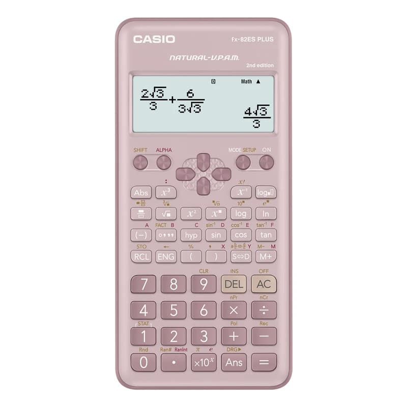 ماشین حساب کاسیو مدل Fx-82ES PLUS 2nd edition — تصویر ۴