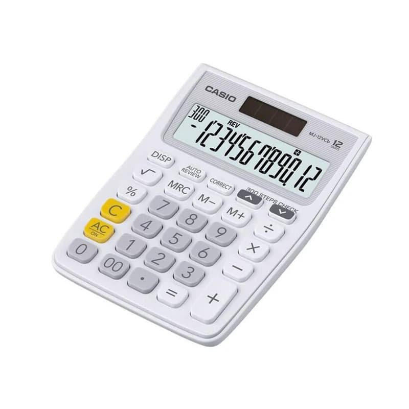 ماشین حساب کاسیو مدل MJ-12VCb — تصویر ۲