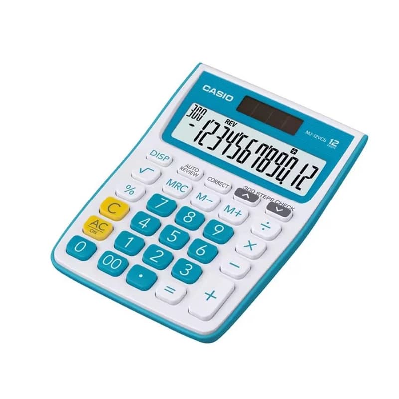 ماشین حساب کاسیو مدل MJ-12VCb — تصویر ۳