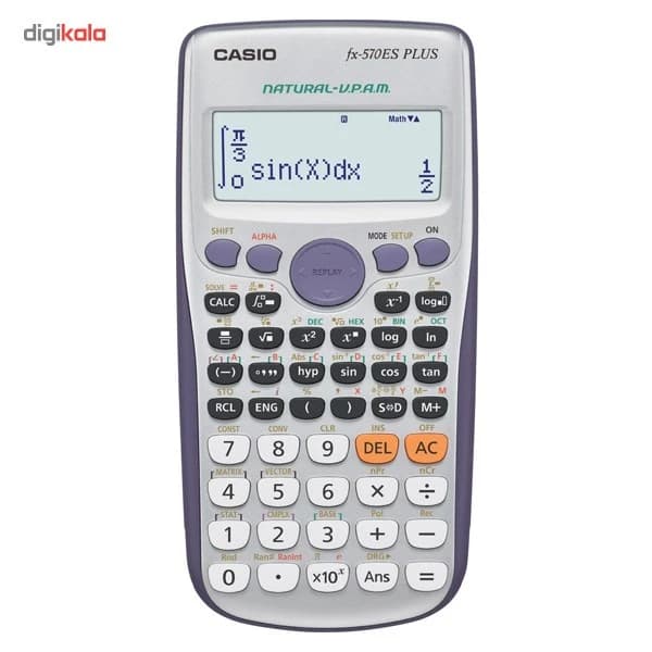 ماشین حساب کاسیو مدل FX-570 ES Plus — تصویر ۲