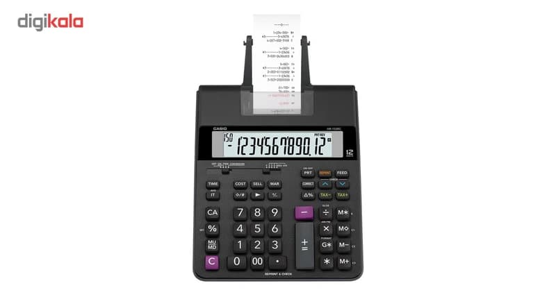 ماشین حساب کاسیو مدل HR-150RC — تصویر ۲