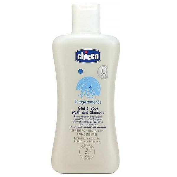 شامپو بچه چیکو مناسب برای سر و بدن حجم 200 میلی لیتر Chicco Hair And Body Baby Shampoo Gentle 200ml — تصویر ۲
