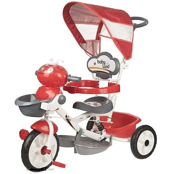سه چرخه کمک دار طرح ربات robat بی بی لند مدل babyland (molood) 402