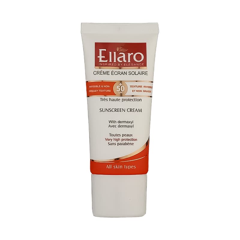 کرم ضد آفتاب فاقد رنگ الارو SPF 50+ (حجم 50 میلی‌لیتر)