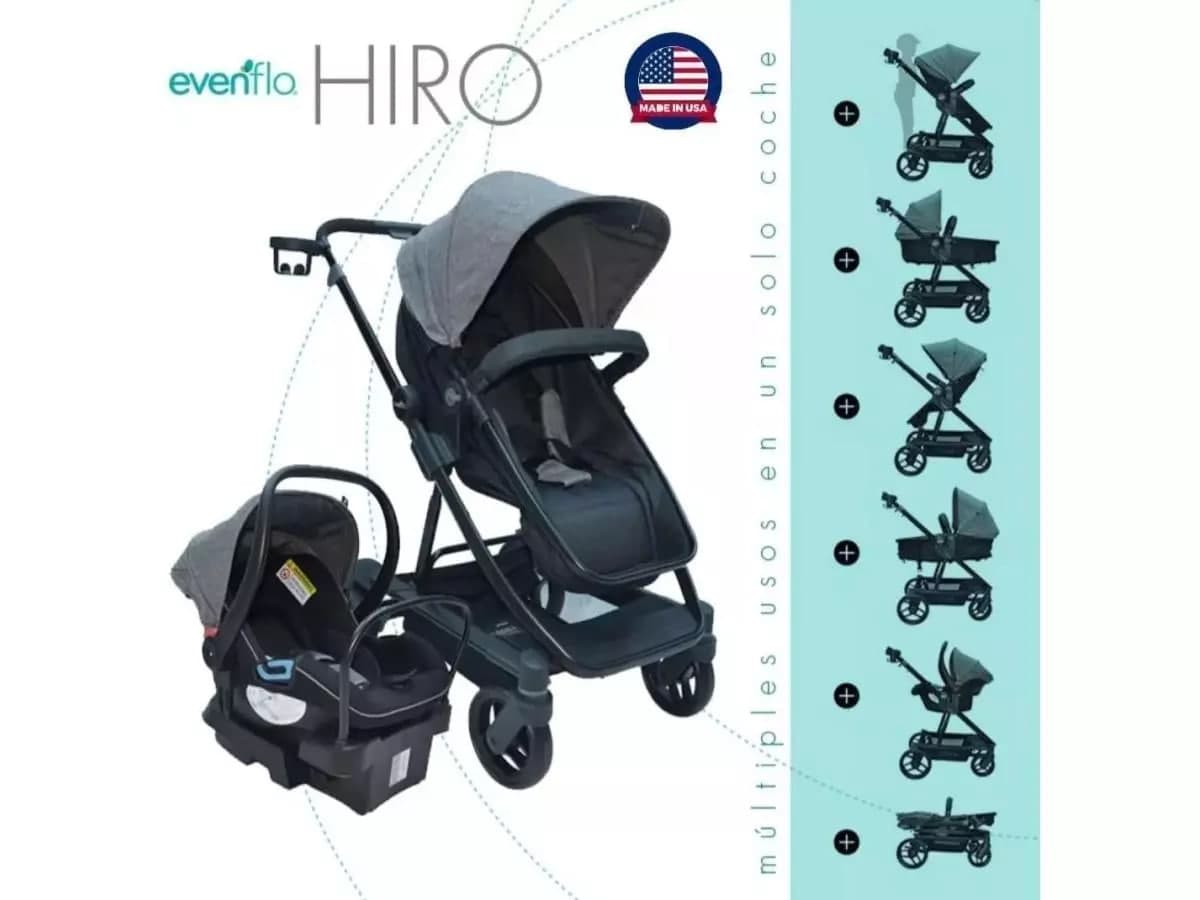 ست کالسکه ایون فلو evenflo مدل هیرو Hiro