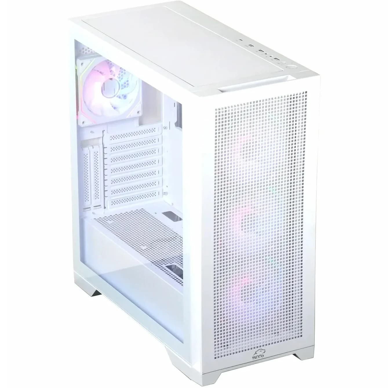 کیس کامپیوتر تسکو مدل GC4510 Dragon’s Breath ARGB سفید — تصویر ۶