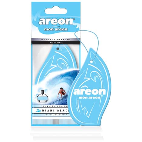 خوشبو کننده ماشین Mon Areon رایحه Miami Beach آرئون — تصویر ۲