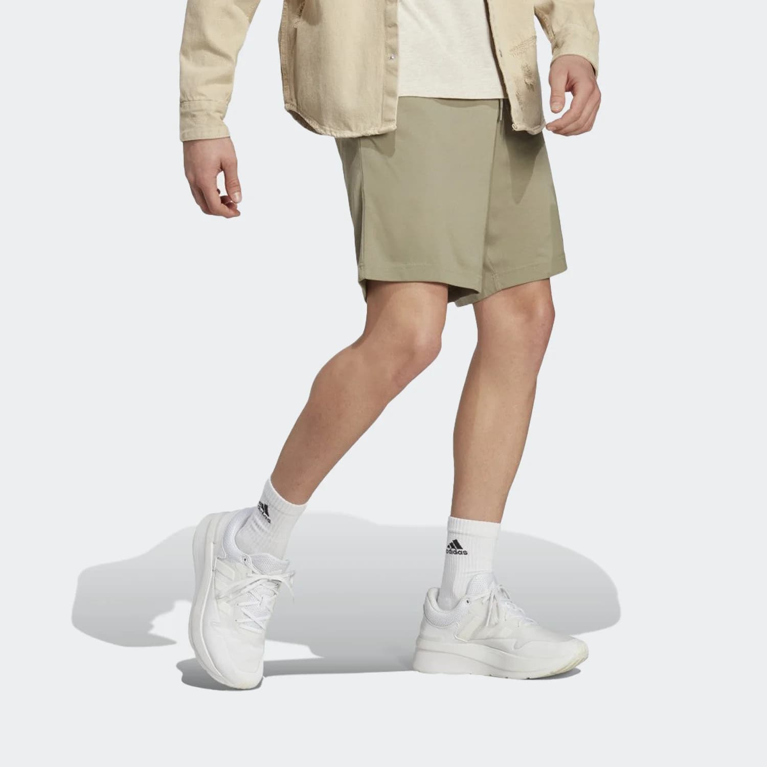 شلوارک مردانه آدیداس مدل Essentials linear single jersey — تصویر ۳