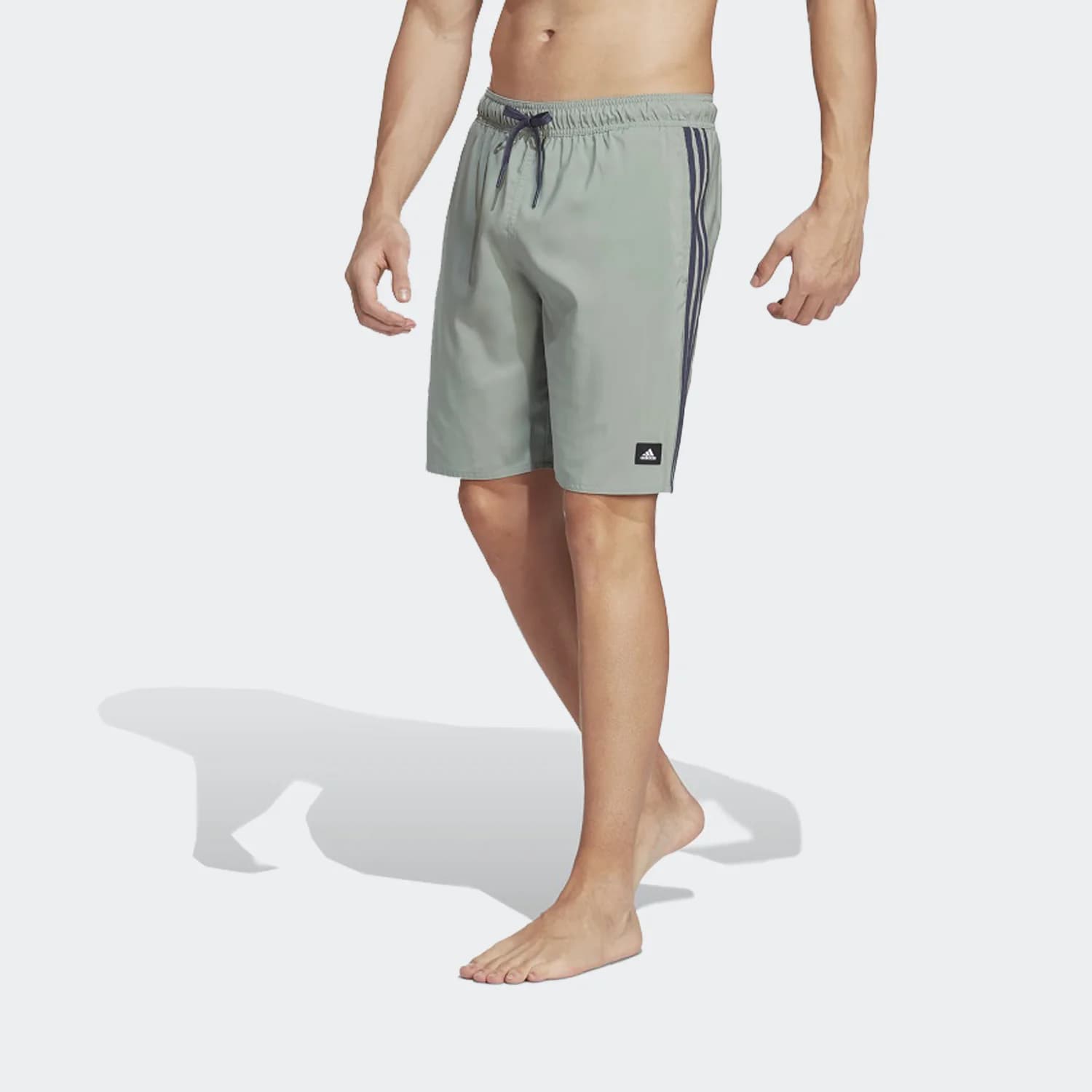 مایو مردانه آدیداس مدل 3-STRIPES CLX SWIM — تصویر ۳