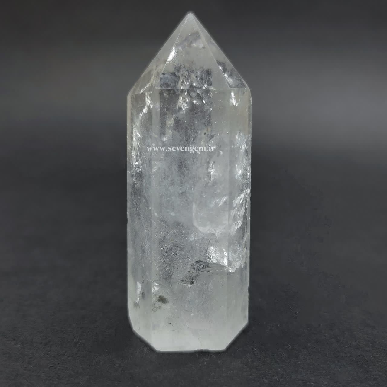 منشور سنگ کریستال کوارتز برزیلی (کدB819)