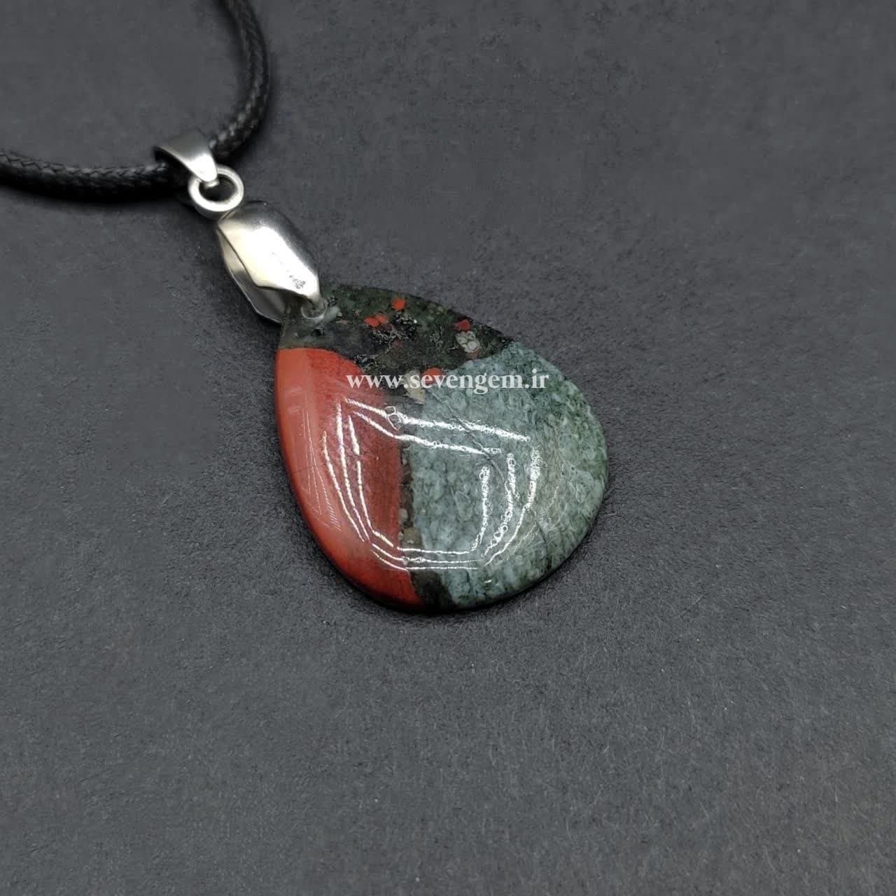 گردنبند سنگ خون (کدA892)