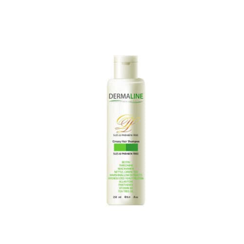 شامپو مناسب موهای چرب درمالاین (Dermaline) حجم 250mL