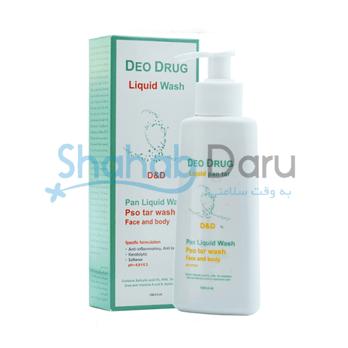 پن پسوریازیس دئودراگ DEO DRUG حجم 150mL — تصویر ۲
