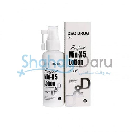 هیرتونیک ماینوکسیدیل دئودراگ مدل x5 حجم 100mL — تصویر ۲