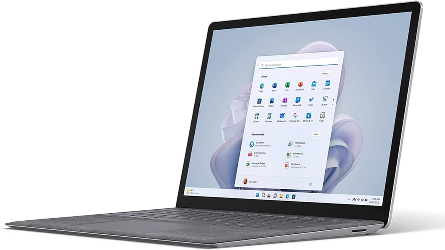 لپ تاپ سورفیس استوک surface laptop 5 I7-1265U 16GB 512GB SSD INTEL IRIS XE 13.5INCH — تصویر ۳
