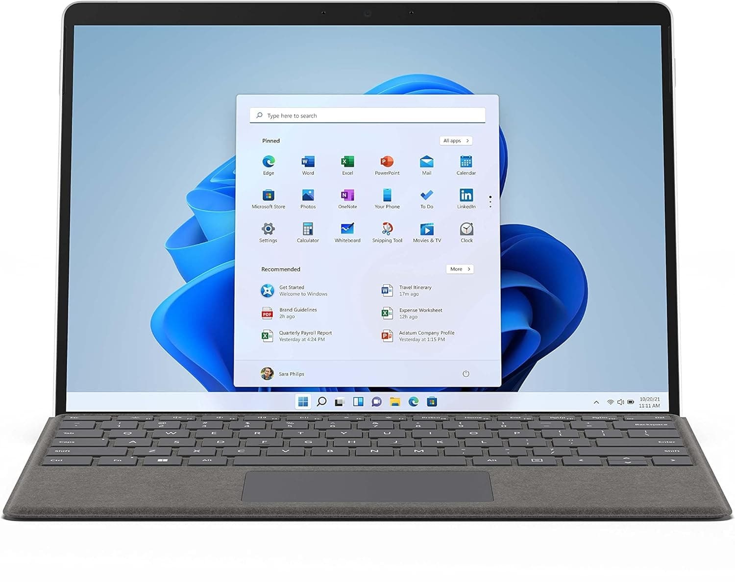 لپ تاپ سرفیس استوک SURFACE Pro 8 I5-1145G7 16GB 256GB SSD Intel iris XE — تصویر ۴