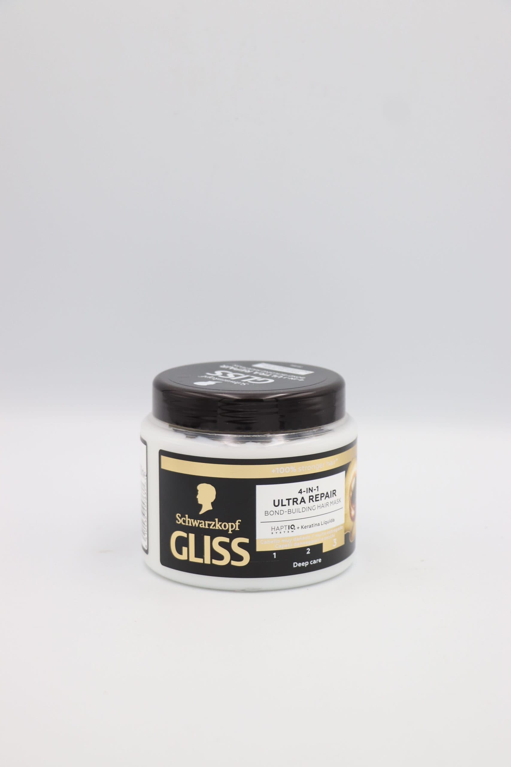ماسک مو گلیس Gliss Ultra Repair 4-in-1 – بازسازی و تقویت عمقی موهای بسیار آسیبدیده